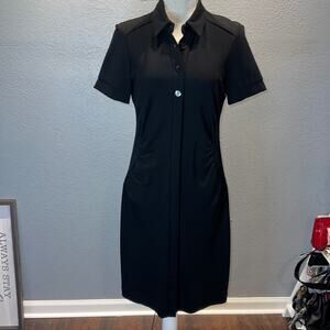 Peace of Cloth Brittany Lightweight Pont Black Dress - Size 10 - NWOT